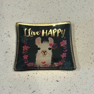 Natural Life Llive Happy Llama Dish